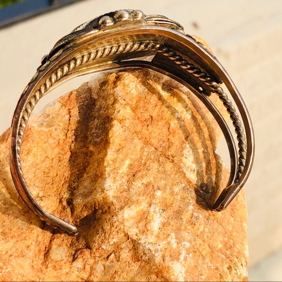 ❌SOLD❌VTG Navajo Sterling ManyGoats Abalone Pearl - Picture 16 of 16